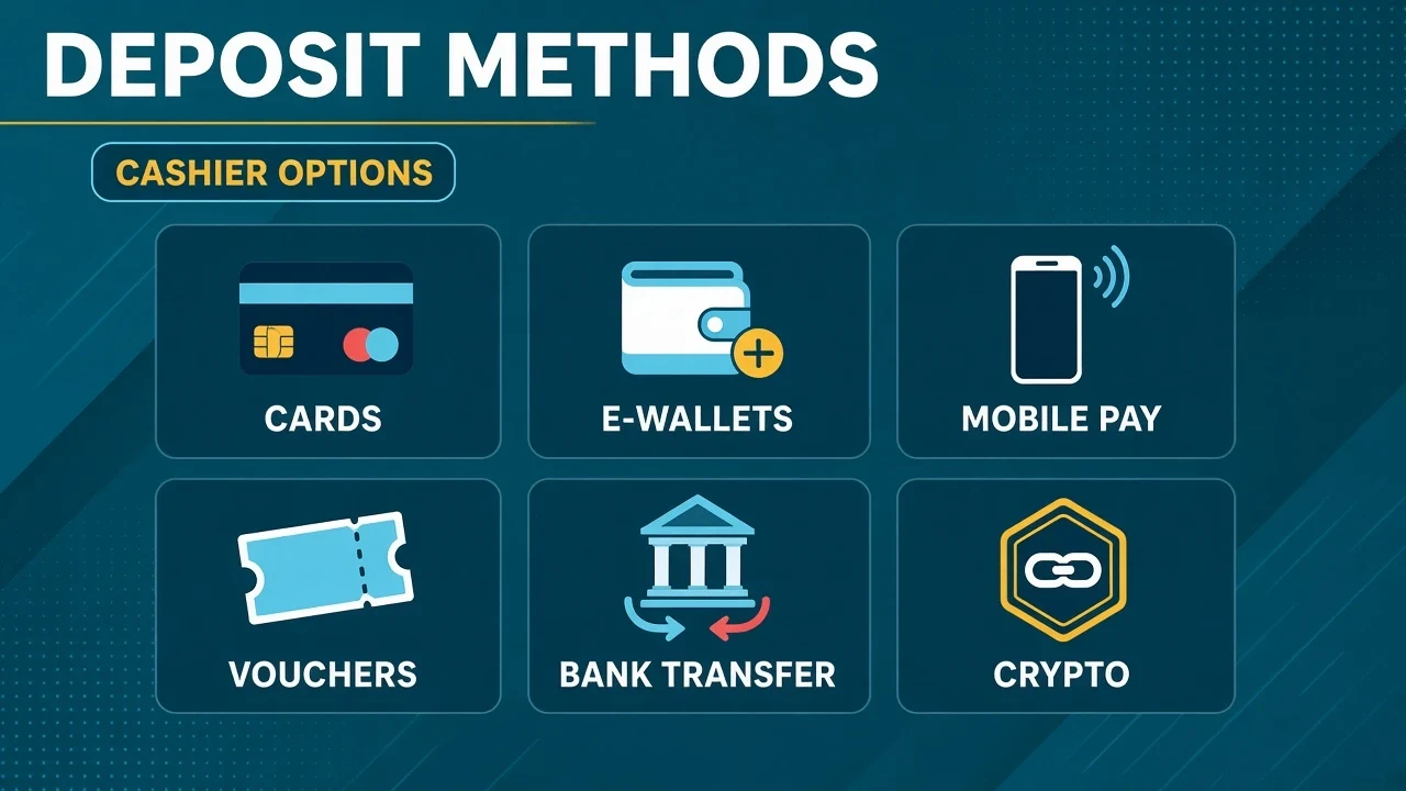 Deposit Methods at Non GamStop Casinos