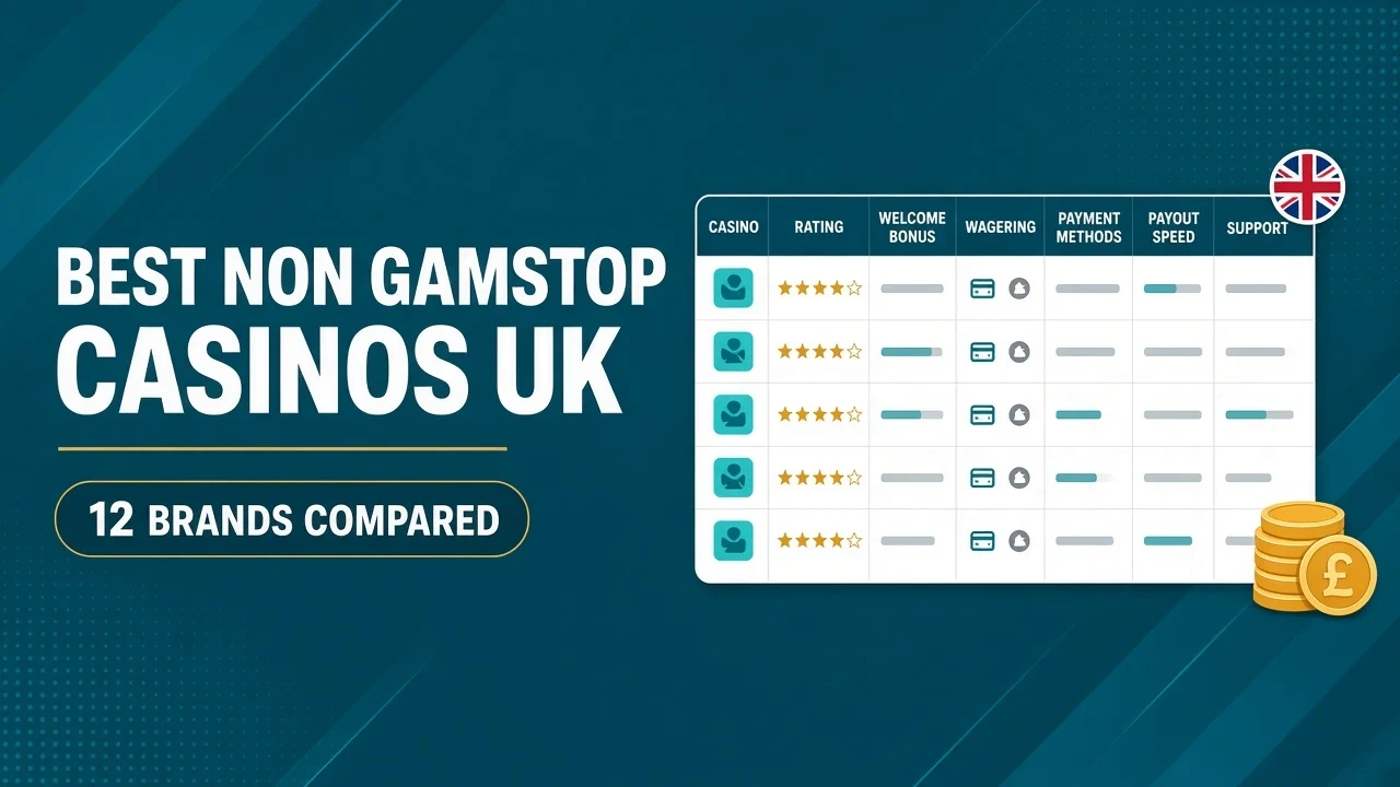 Best Non GamStop Casinos UK