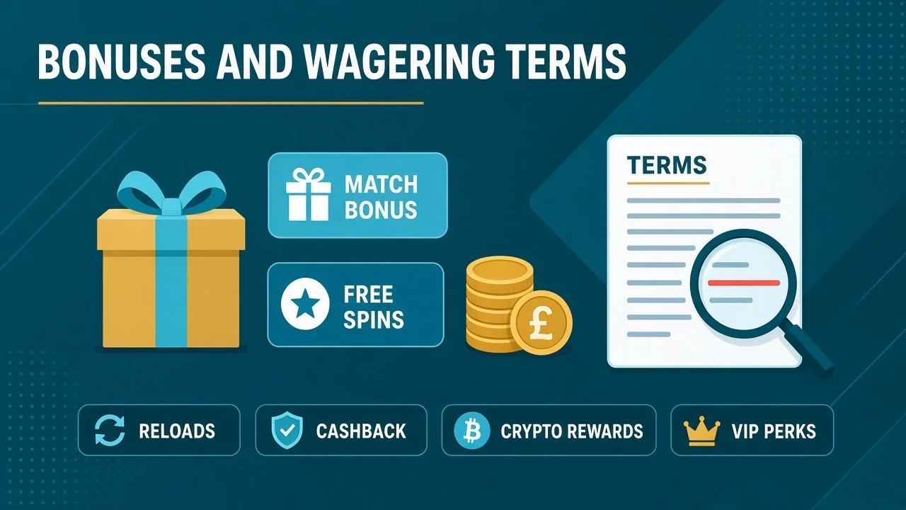 Bonuses Non GamStop Casinos